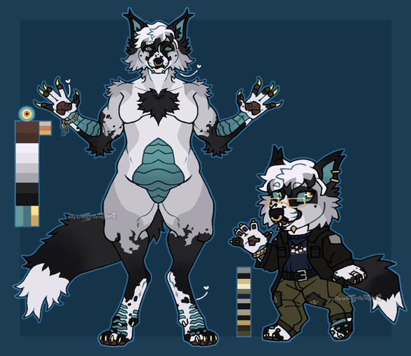symmetrical custom with extra outfit chibi